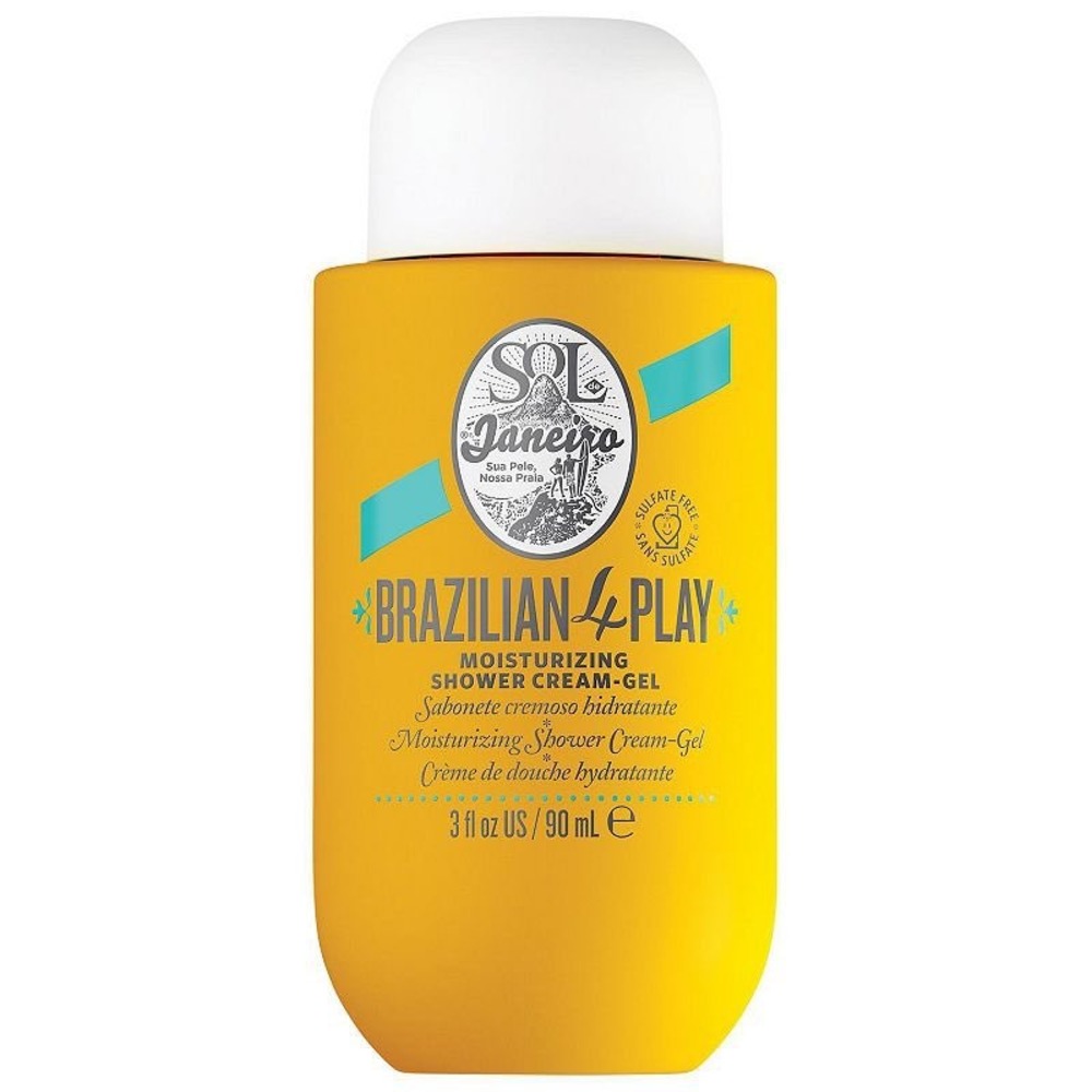 Sol De Janeiro Brazilian‎ 4 Play Shower Cream-Gel 3oz Travel Size Cheirosa 62